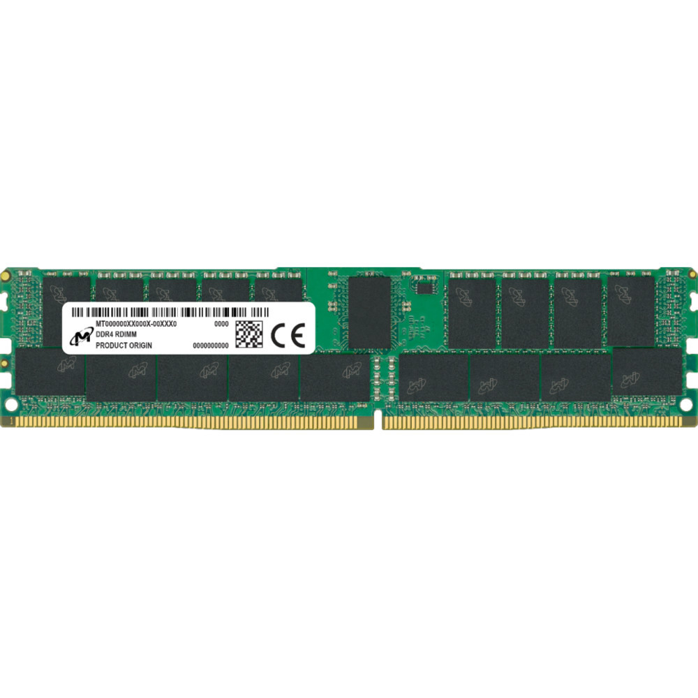Серверная оперативная память 16Gb Crucial (Micron) MTA18ASF2G72PDZ-3G2, DDR IV, PC-25600, 3200Mhz, ECC Reg