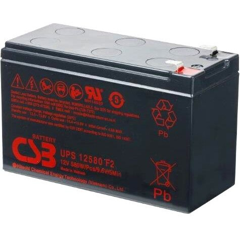 12V / 10.5Ah, аккумулятор для UPS, CSB UPS12580 F2