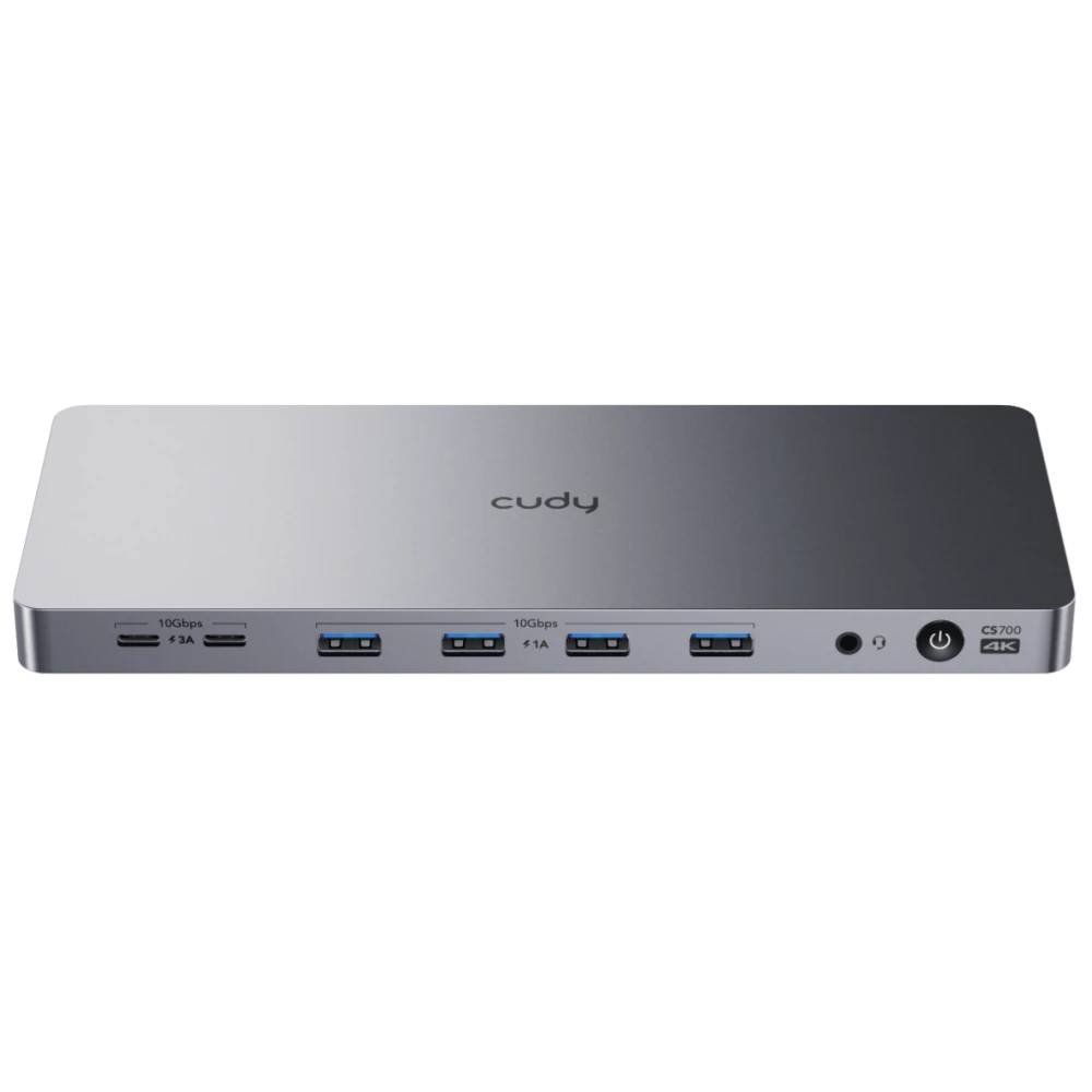 Док-станция CUDY CS700, Space Gray