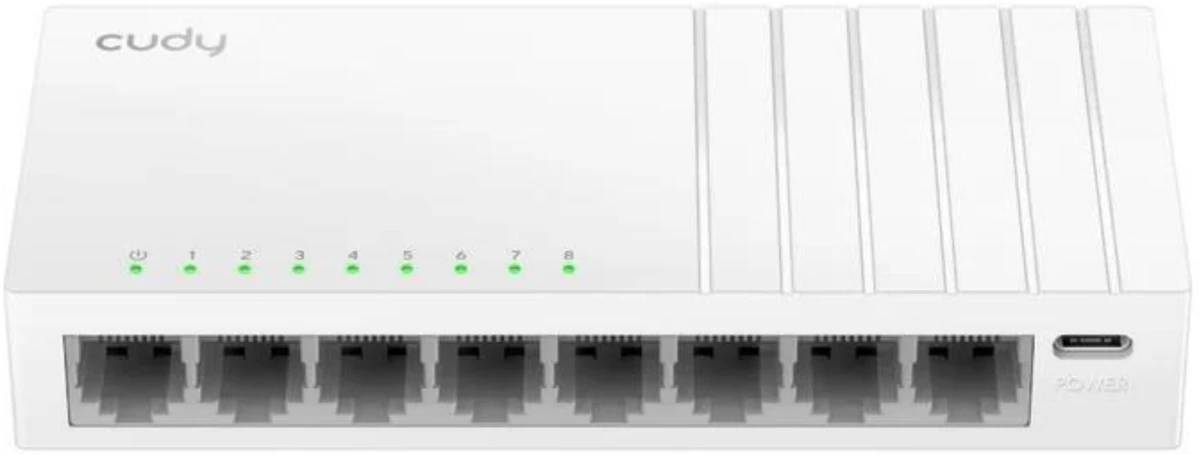 Коммутатор Cudy GS108U, 8xLAN 1Gbps