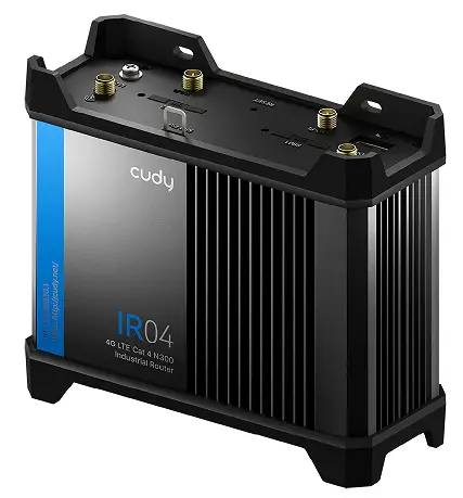 Роутер Wi-Fi Cudy IR04, 300MBps, 3xLAN 100Mbps, WAN, 2xSIM