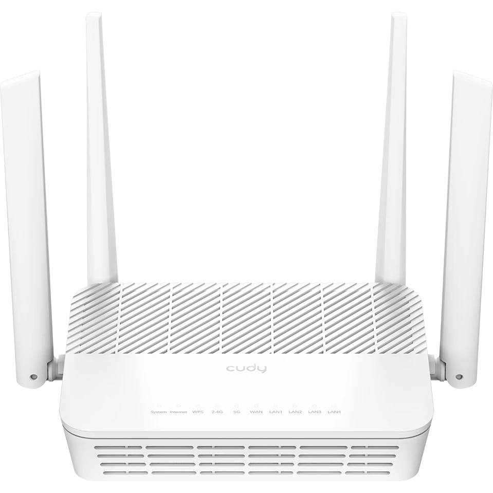 Роутер Wi-Fi Cudy WR3000H, 2.4/5GHz, 2976MBps, 4xLAN 1Gbps, WAN