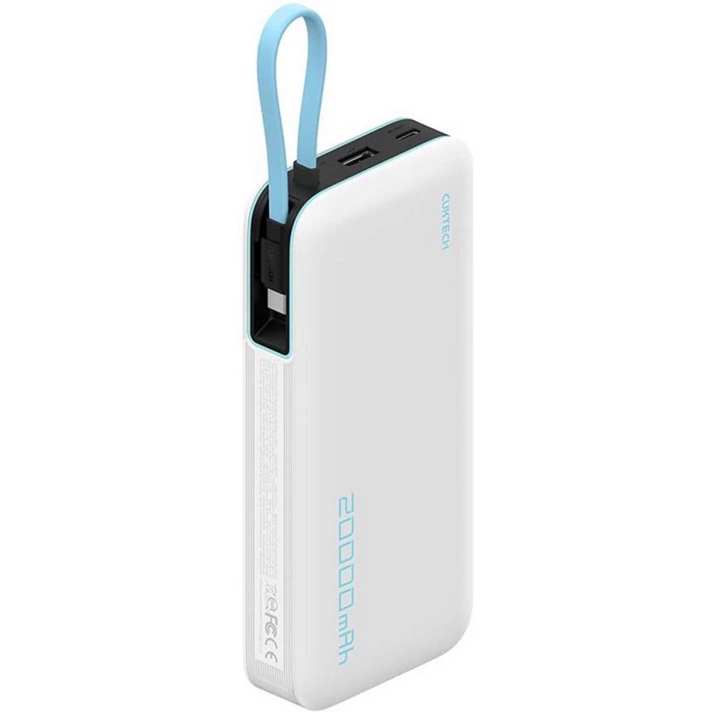 Внешний аккумулятор 20000мАч Cuktech CUKP200NGLLG, Light Gray