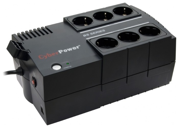 ИБП CyberPower BS450E, 450VA (3 + 3 Schuko)