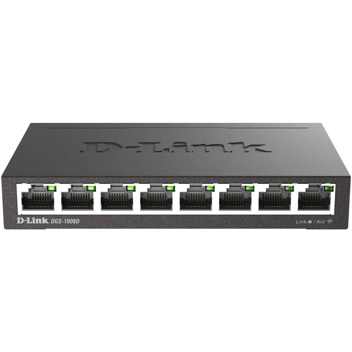 Коммутатор D-Link DGS-1008D/R1A, 8xLAN 1Gbps