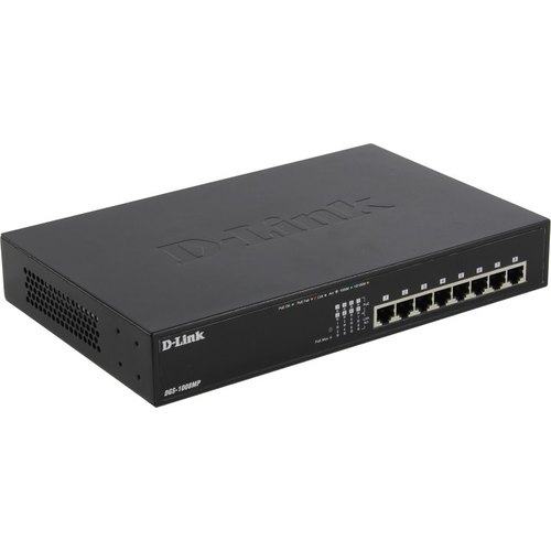 Коммутатор D-Link DGS-1008MP/B1A, 8xLAN 1Gbps, PoE