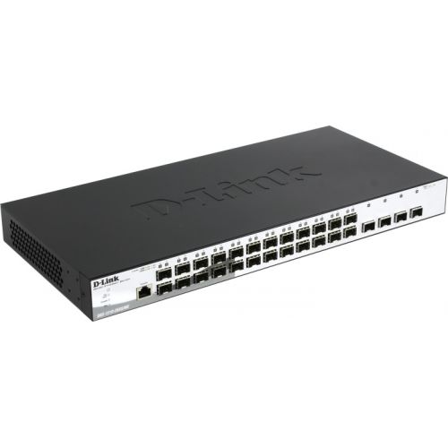 Коммутатор D-Link DGS-1210-28XS/ME/B1A, 24xLAN 1Gbps, 4 SFP+
