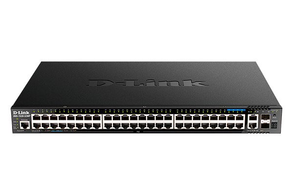 Коммутатор D-Link DGS-1520-52MP/A1A, 44x1Gbps, 4x2.5Gbps, 2x10Gbps, 2xSFP+ 10Gbps