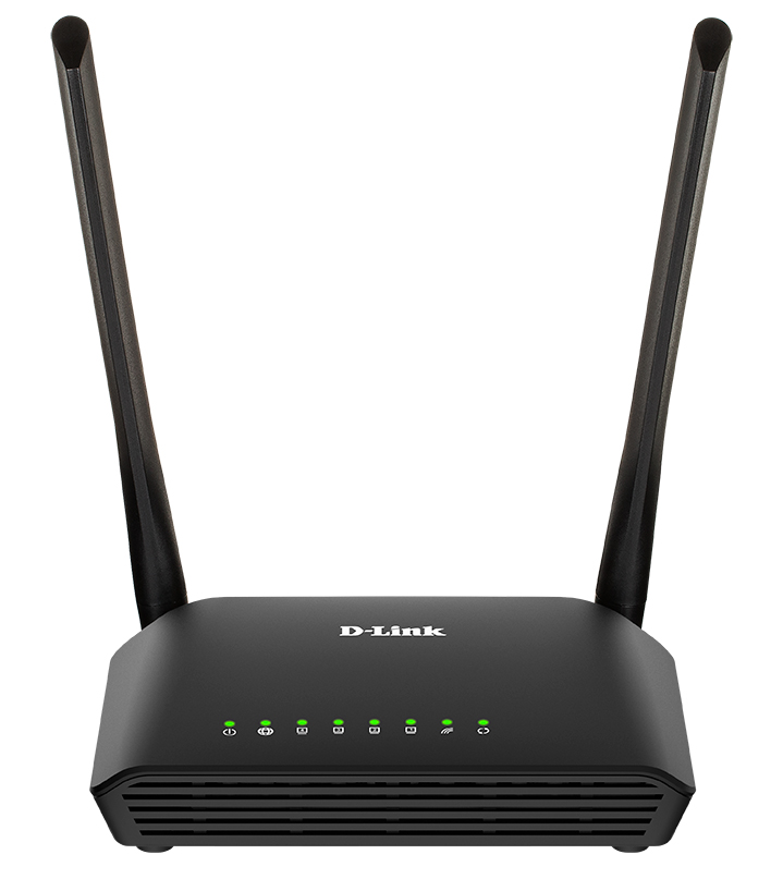 Роутер Wi-Fi D-Link DIR-615S/RU/B1A, 2.4GHz 300Mbps, 4xLAN 100Mbps, 1xWAN