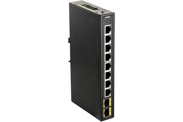 Коммутатор D-Link DIS-100G-10S/A1A, 8xLAN 1GBps, 2xSFP