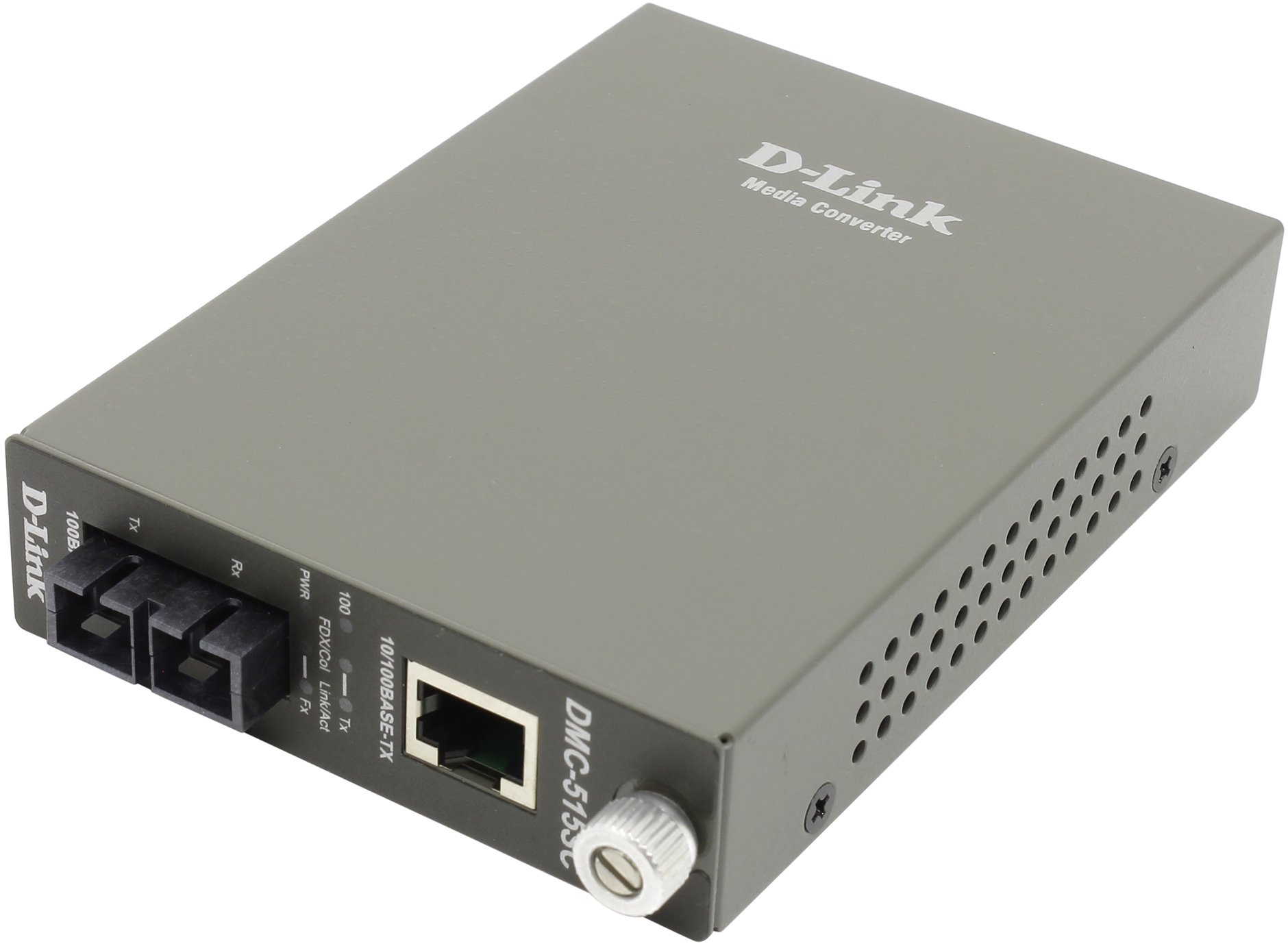 Медиаконвертер D-Link DMC-515SC/D7A, 100Base-TX to 100Base-FX single-mode Media Converter (1UTP, 1SC)