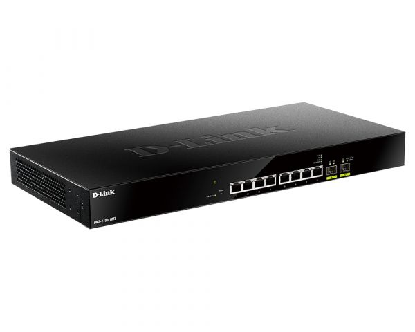 Коммутатор D-Link DMS-1100-10TS/A1A, 8xLAN 2.5G, 2xSFP+
