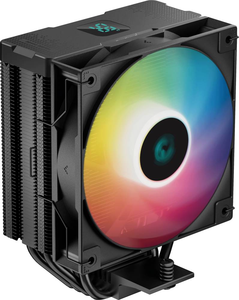 Кулер DeepCool AG400 DIGITAL BK ARGB R-AG400-BKADMN-G-1, 220W (LGA1700 Ready)