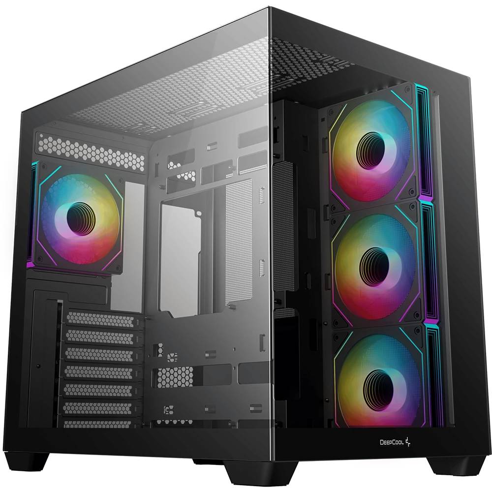 Корпус DeepCool CG530 4F Black R-CG530-BKADA4-G-1, без БП, ATX