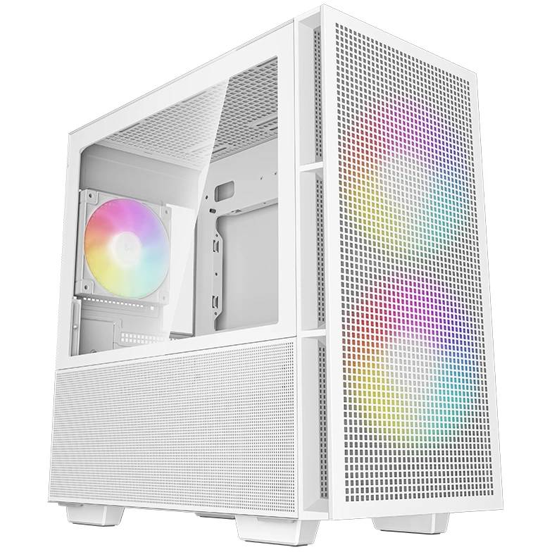 Корпус DeepCool CH360 White, без БП, mATX
