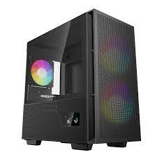 Корпус DeepCool CH360 Black, без БП, mATX