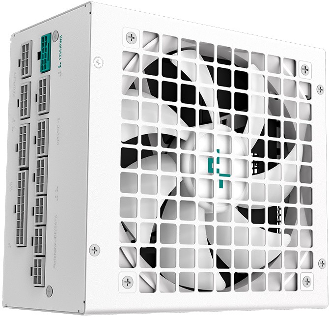 Блок питания 1000Вт, DeepCool PX1000G WH R-PXA00G-FC0W-EU, 80 Plus Gold, APFC, ATX