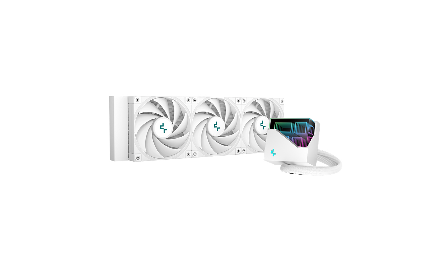 Жидкостное охлаждение DeepCool LT720 WH R-LT720-WHAMNF-G-1 (LGA1700 Ready)