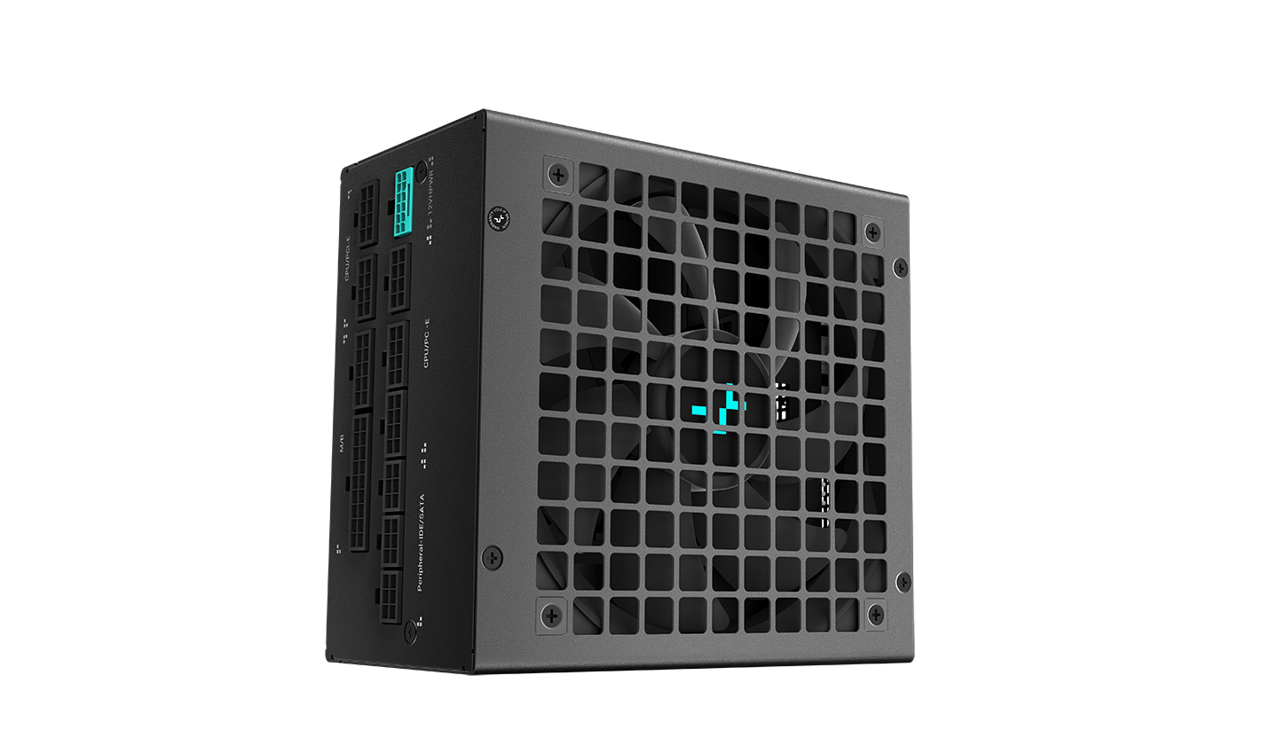 Блок питания 1200Вт, DeepCool PX1200G R-PXC00G-FC0B-EU-V2, 80 Plus Gold, APFC, ATX
