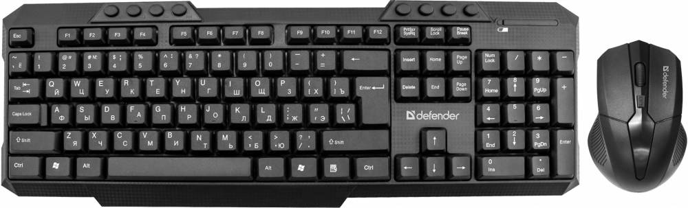 Набор Defender Jakarta C-805, USB, черный 45805