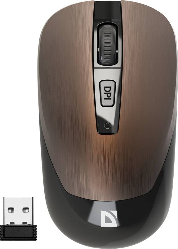 Мышь Defender Wave MM-995 бронзовый 52992