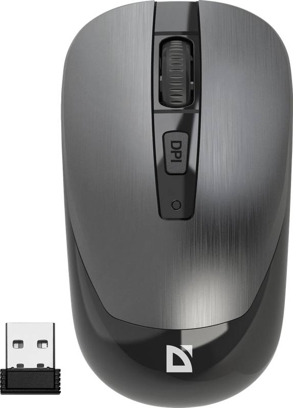 Мышь Defender Wave MM-995 серый 52993