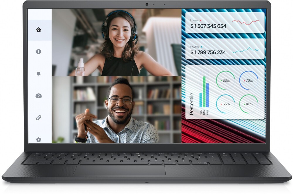 Ноутбук Dell Vostro 3520 (3520-D501), 15.6", Core i5 1235U/ 8Gb/ 512SSD/ Black