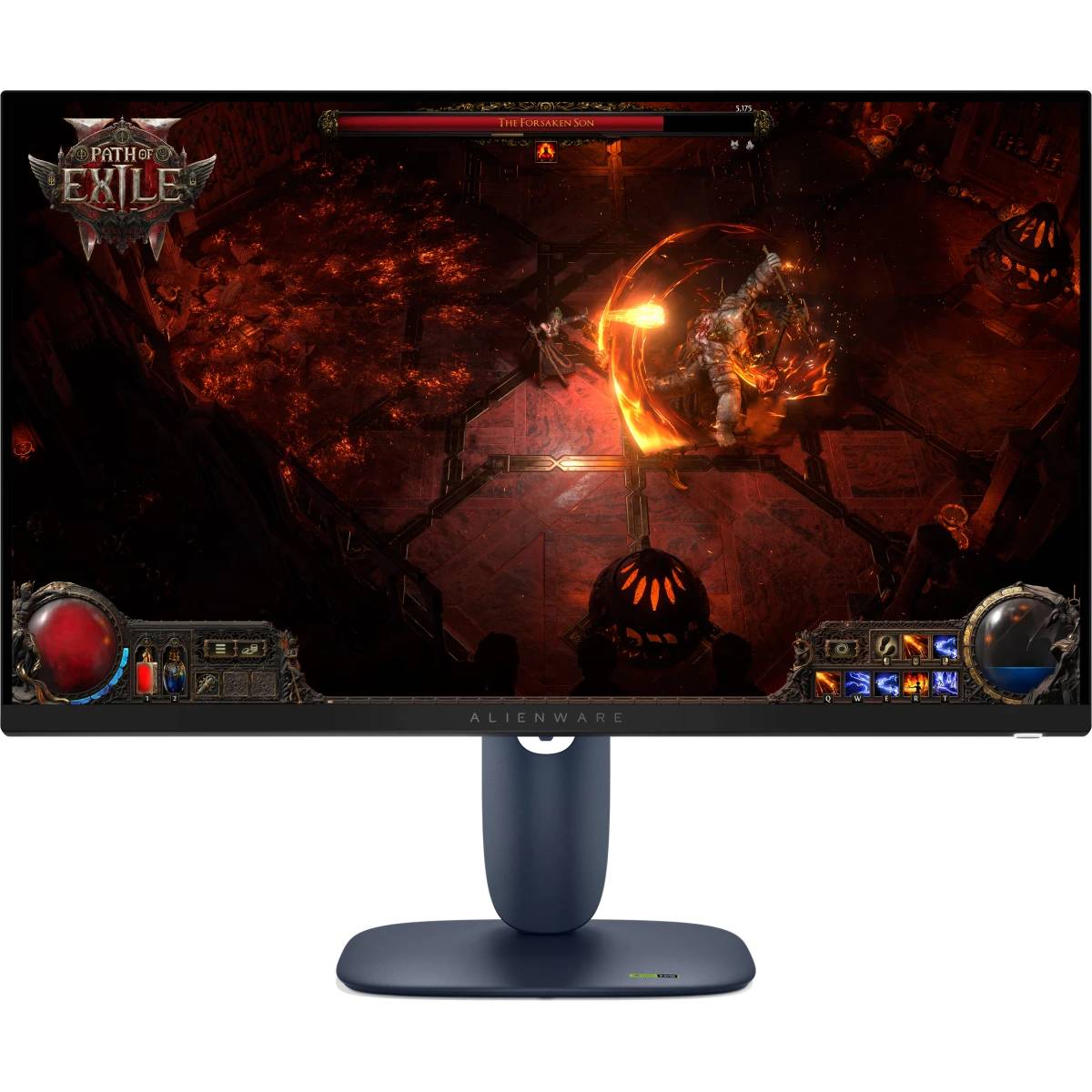 Монитор 27" Dell Alienware AW2725DM, 2560x1440, IPS, 180Hz (2xHDMI, DP)