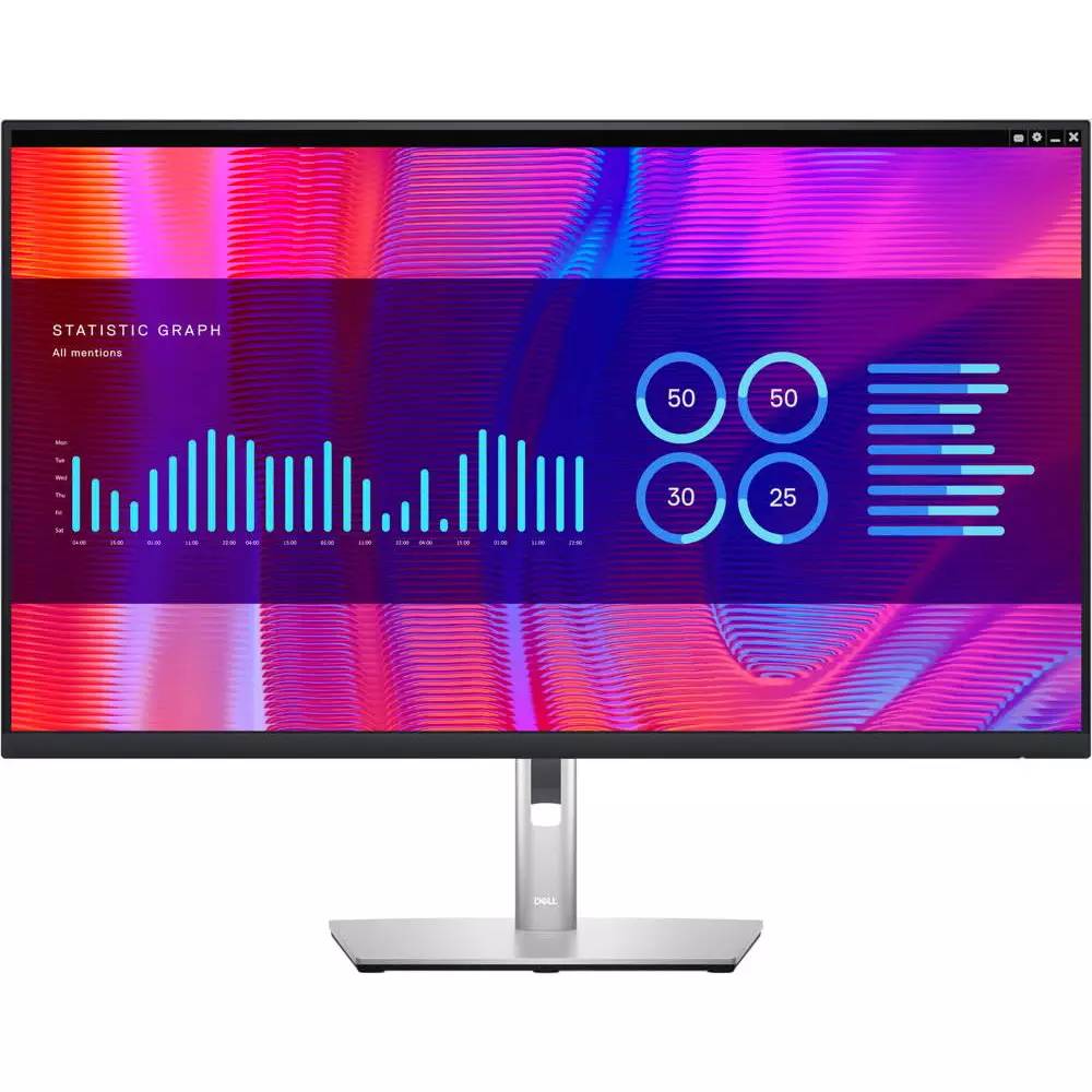 Монитор 32" Dell P3223DE, 2560x1440, IPS, 60Hz (HDMI, DP, USB Type-C)