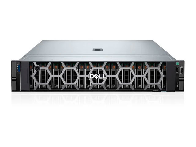 Серверная платформа DELL PowerEdge R760 2U, 2xLGA4677, 32xDDR5, 24x2,5", 2x10GbLan, 1400W