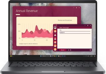 Ноутбук Dell Pro 14 (PRO14-7315), 14" IPS, Core Ultra 7 265U/ 32Gb/ 1TbSSD/ Grey