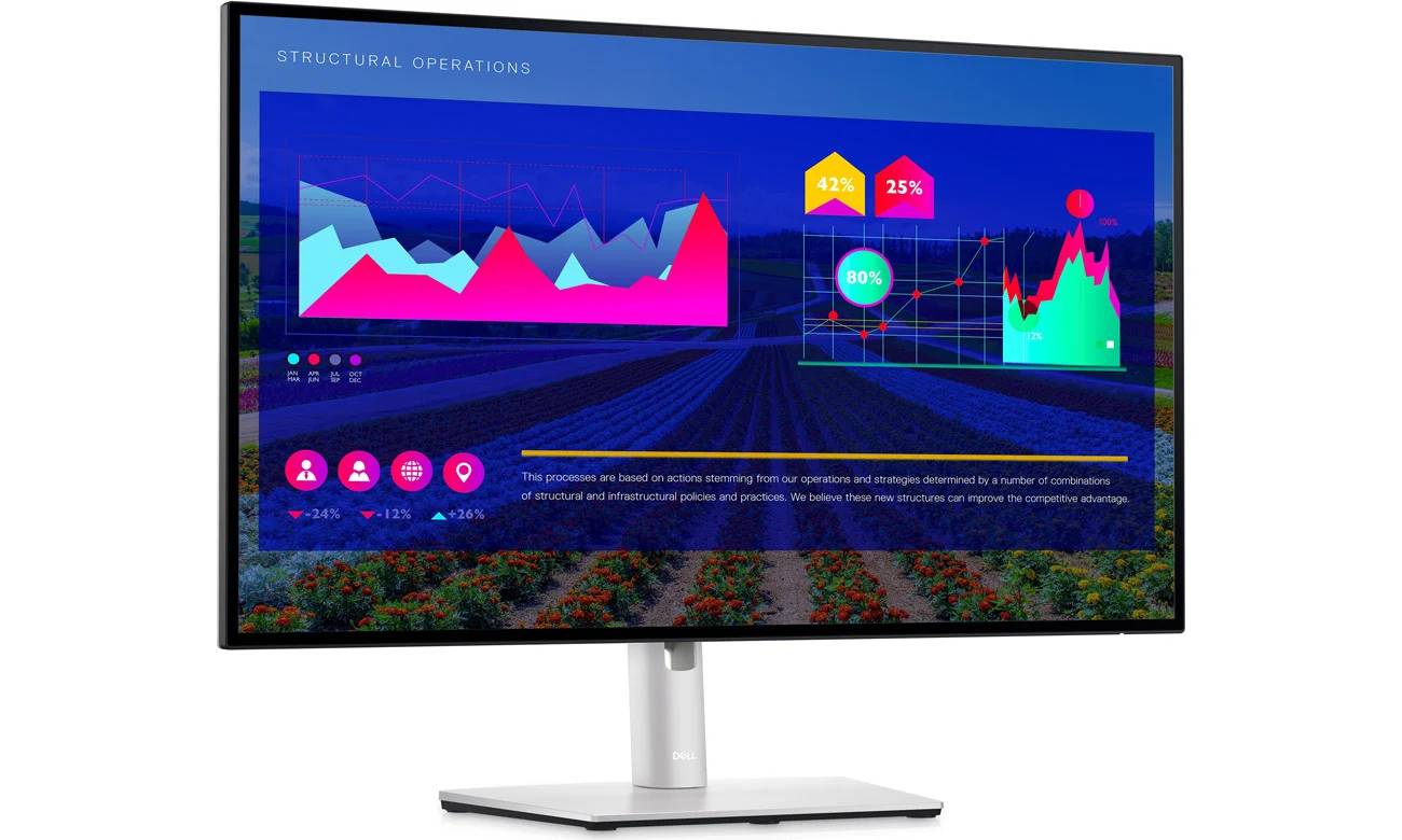 Монитор 27" Dell UltraSharp U2722D, 2560x1440, IPS, 60Hz (HDMI, DP)