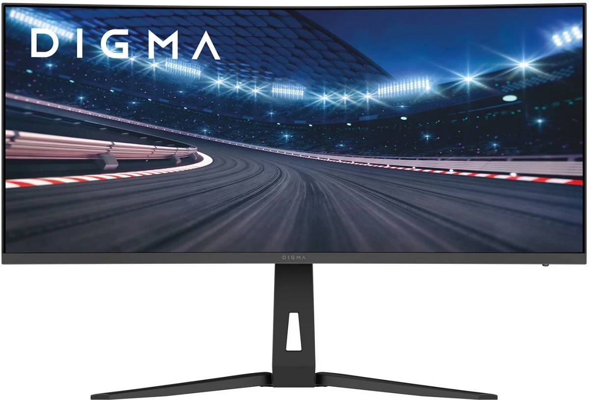 Монитор 34" Digma Overdrive 34A712Q, 3440x1440, VA, 200Hz, Speakers (2xHDMI, 2xDP)