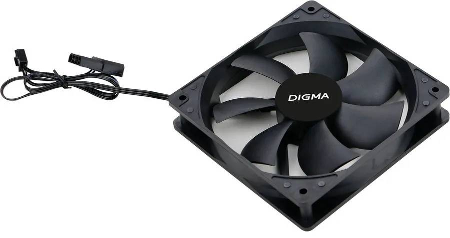 Вентилятор 12x12см Digma DFAN-120-7