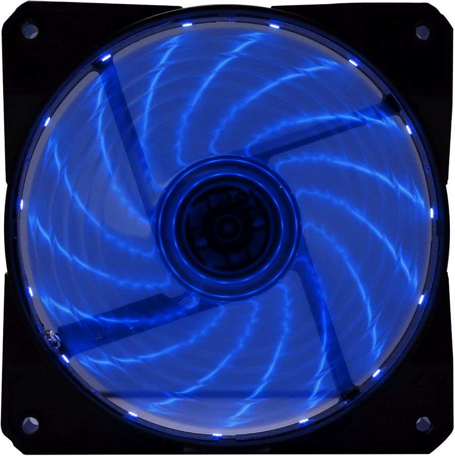 Вентилятор 12x12см Digma DFAN-LED-BLUE