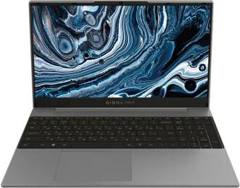 Ноутбук Digma Pro Breve S (DN15P3-8DXW02), 15.6" IPS, Core i3 1005G1/ 8Gb/ 256SSD/ W11/ Grey