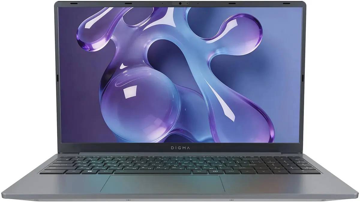 Ноутбук Digma Nova DN15R5-ADXW13, 15.6", IPS, Ryzen 5 3500U/ 16Gb/ 512SSD/ W11/ Grey