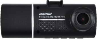 Автовидеорегистратор Digma FreeDrive 212 Night FHD (FD212N), черный