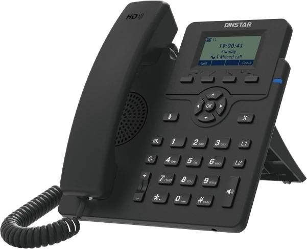 Телефон IP Dinstar C60SP, черный