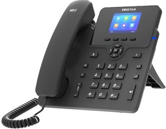 Телефон IP Dinstar C62UP, черный