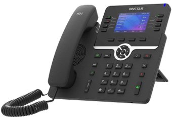 Телефон IP Dinstar C64GP, черный