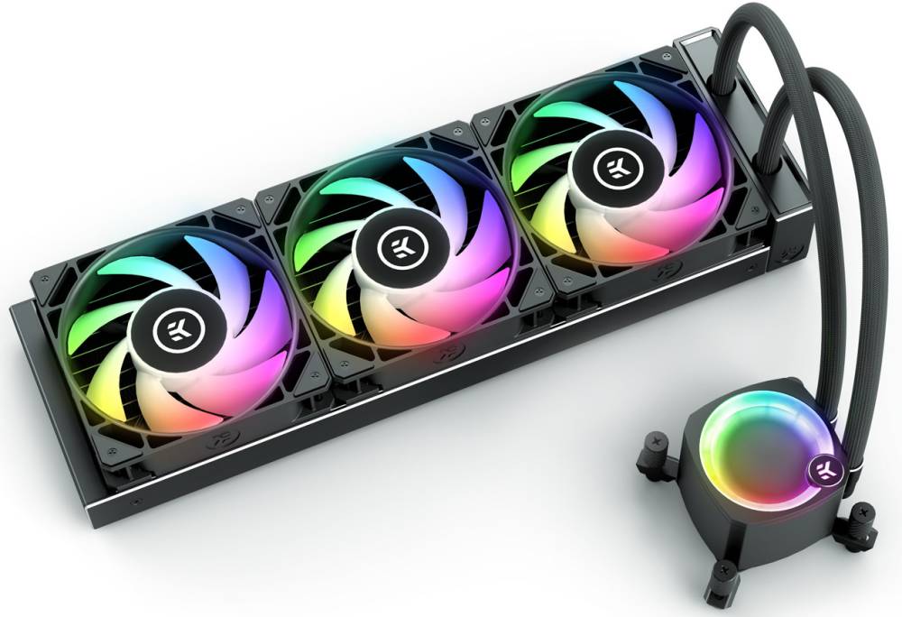 Жидкостное охлаждение EKWB EK-Nucleus AIO CR360 Lux D-RGB (LGA1700 Ready)
