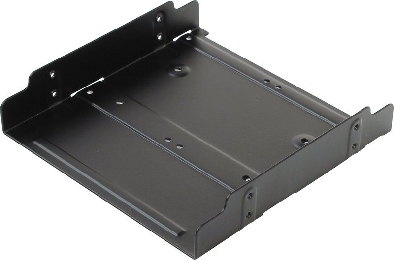 Крeпление 2x2.5"/3.5" в отсек 5.25", Espada EAC52535-2S
