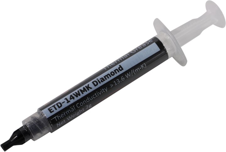 Термопаста ExeGate ETD-14WMK Daimond EX282339RUS, 13.6Вт/м*К, 2г