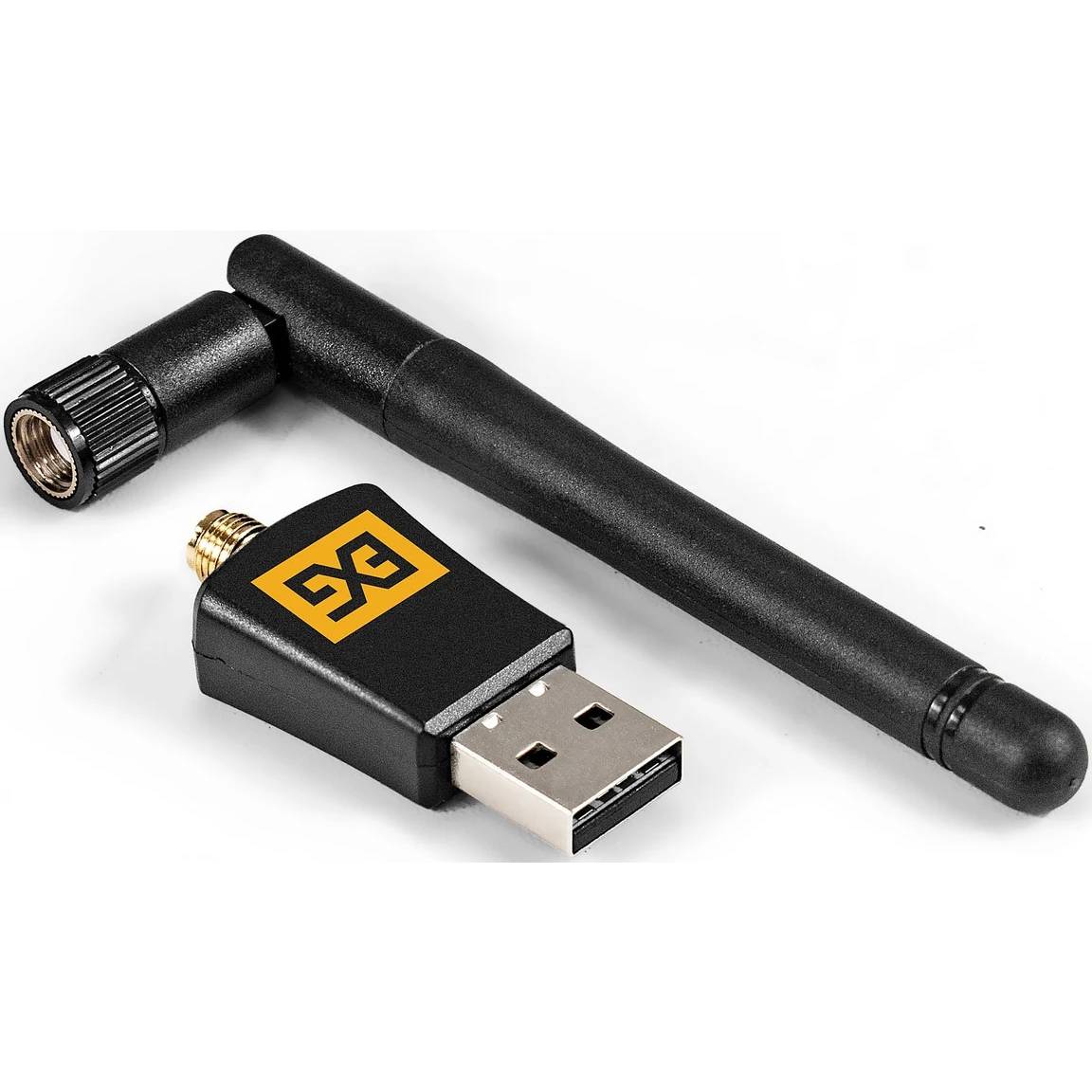 Сетевая карта Wi-Fi, ExeGate EDWA-186-AC1300-2, 2.4/5GHz, 1300MBps, USB3.2 (EX299655RUS)