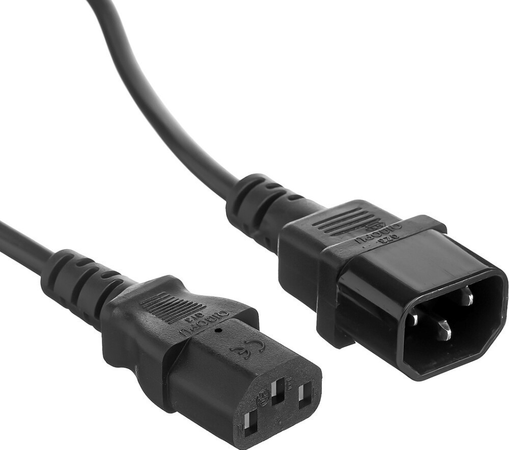 Кабель UPS - устройство, 220V, 10м, ExeGate Power EC-10P VDE-250V-3*0.75mm2 EP280633RUS