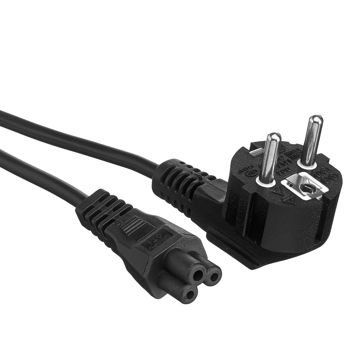 Кабель НОУТБУК - сеть 220V, 1.8м, ExeGate Special PC5-1.8S 3*0.5mm2 ES281006RUS (IEC C5)