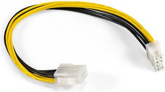 Удлинитель питания видеокарт 8pin, ExeGate EX-EXT-8M8F-0.2 (EX296936RUS)