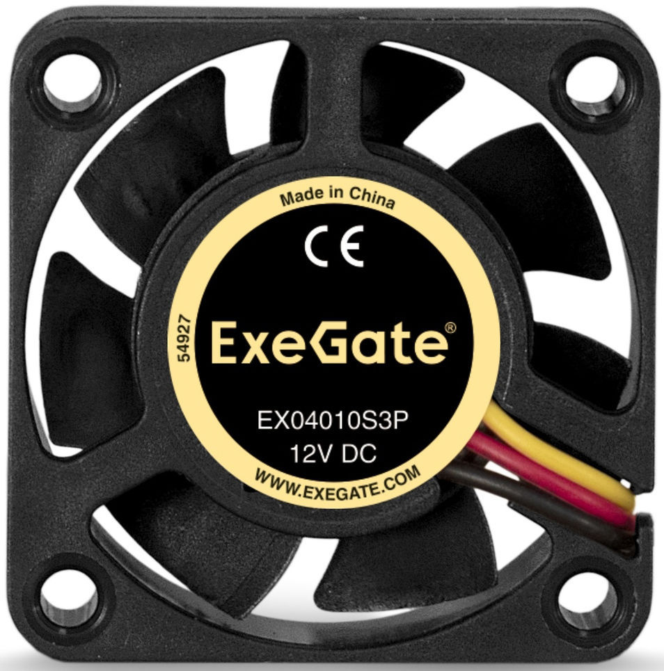 Вентилятор 4x4см ExeGate EX04010S3P EX166186RUS
