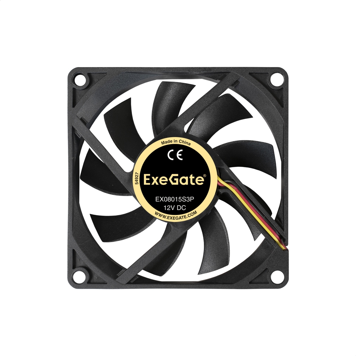 Вентилятор 8x8см ExeGate EX08015S3P EX180973RUS